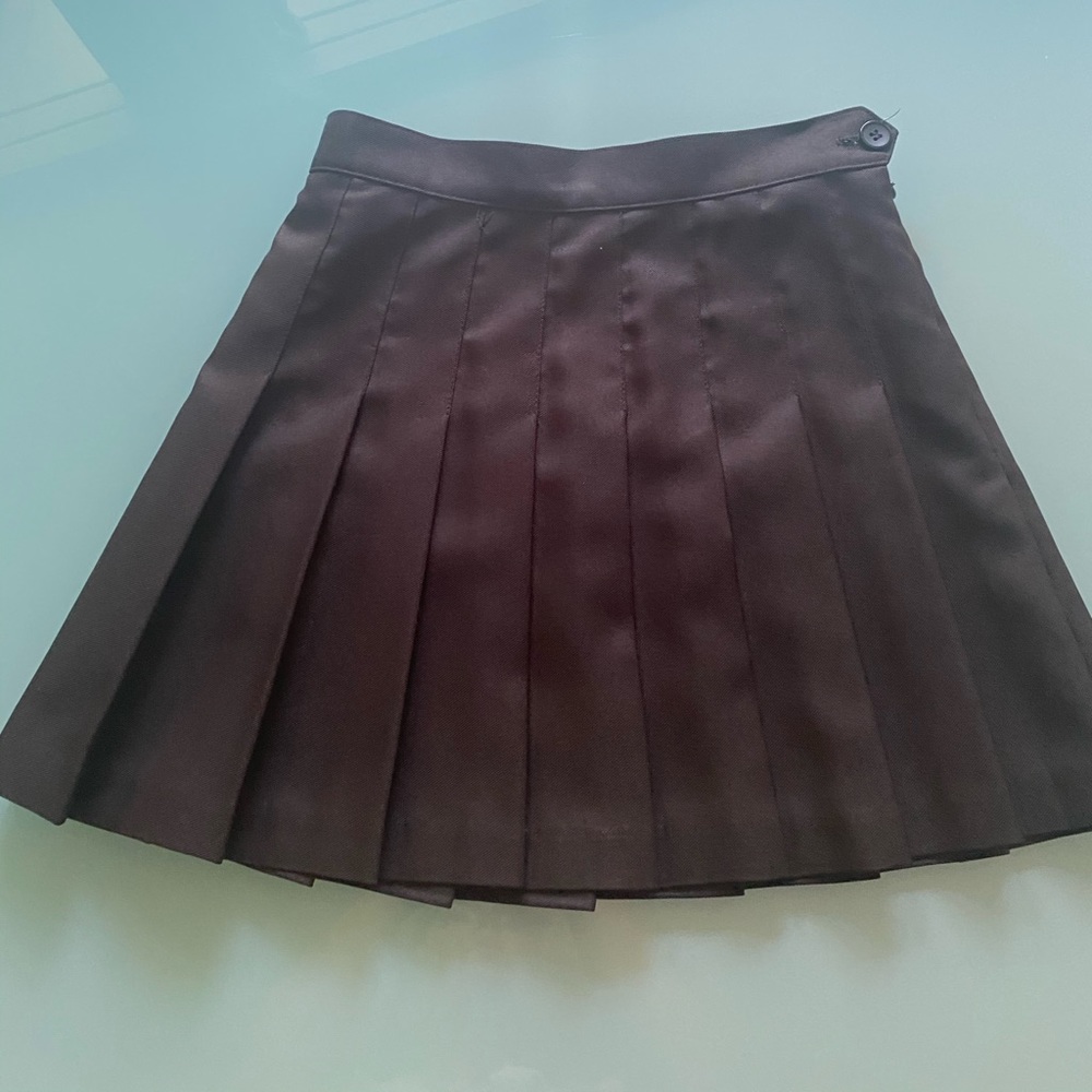 American Apparel Pleated Mini Skirt